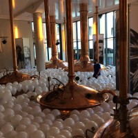 Decoración con globos de helio para eventos