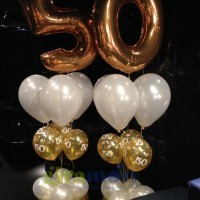 Ramo con globos aniversario