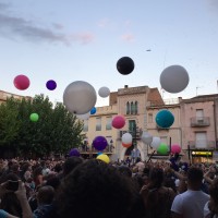 globos gigantes para lanzar al publico