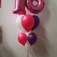 Ramo de globos para cumpleaños