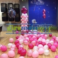 Decoración con globos para fiestas