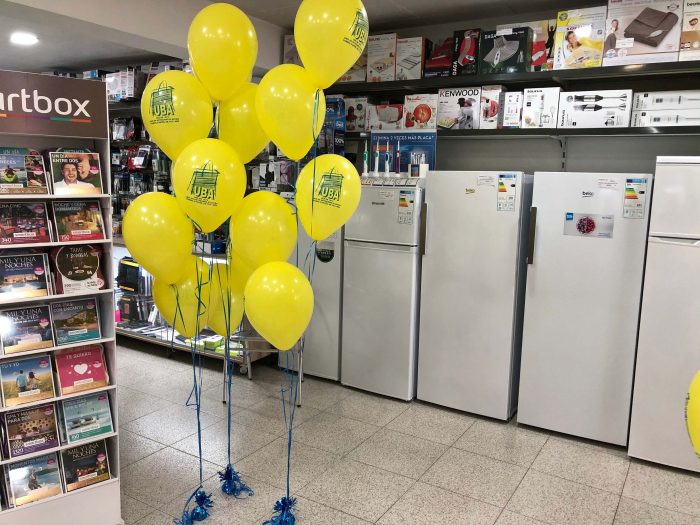 ramo de globos personalizados para tiendas