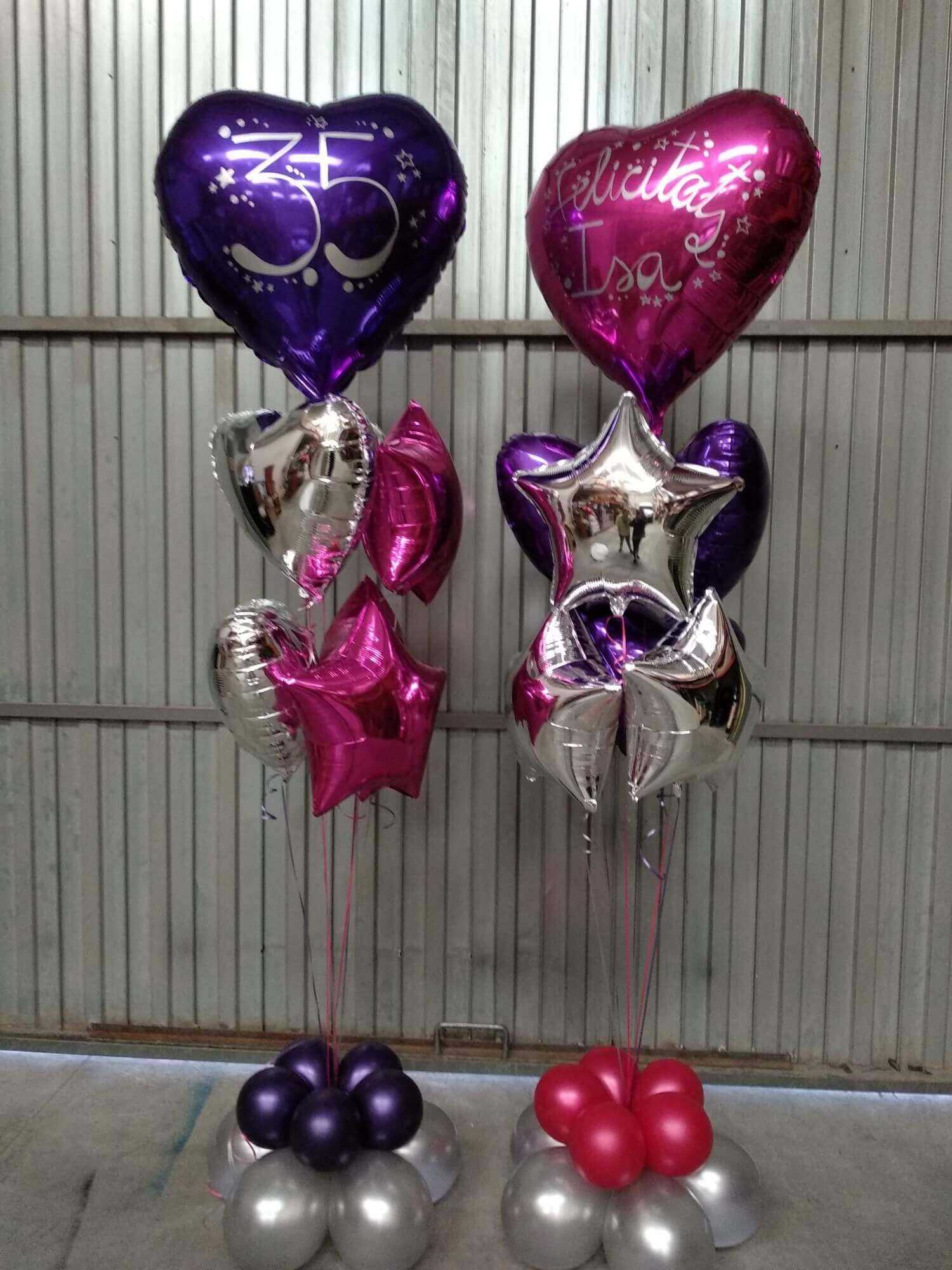 decoración globos 50 aniversario - Giramón : Giramón