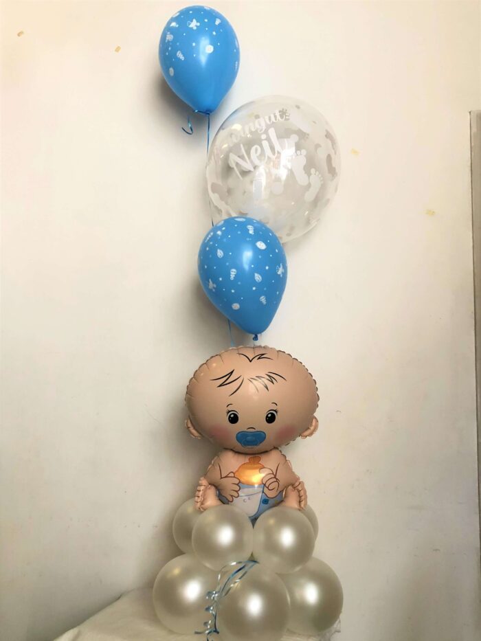 Ramo de globos para recién nacidos
